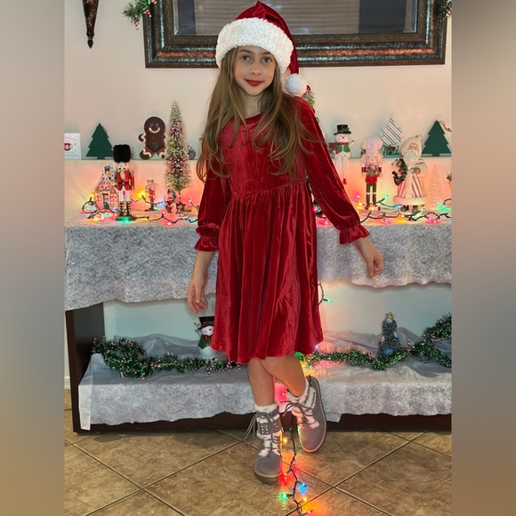 Girls Christmas Dress - Picture 2 of 2